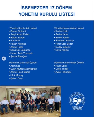 17. Dönem Genel Kurulu Başarıyla Tamamlandı - Fotoğraf 2